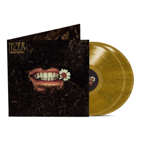 Unreal Unearth by Hozier - 2LP Raw Ochre Vinyl [Store Exclusive] - shop now at Hozier store