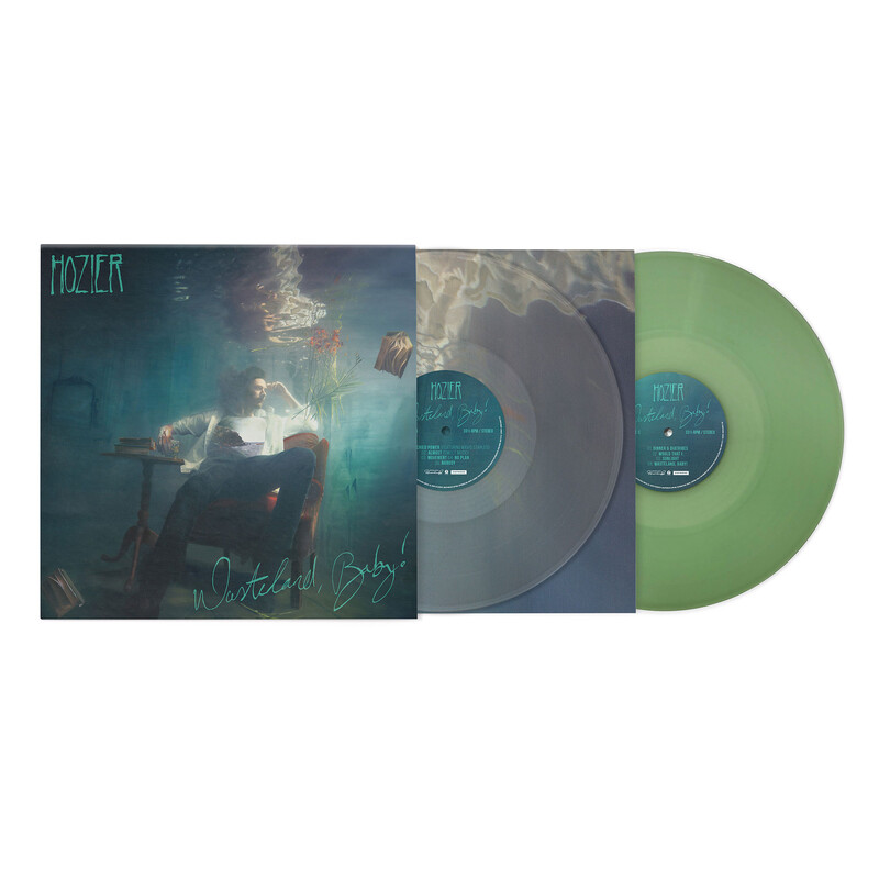 Wasteland, Baby! (5th Anniversary) by Hozier - Exclusive Limited Ultra Clear and Transparent Green Vinyl 2LP - shop now at Hozier store